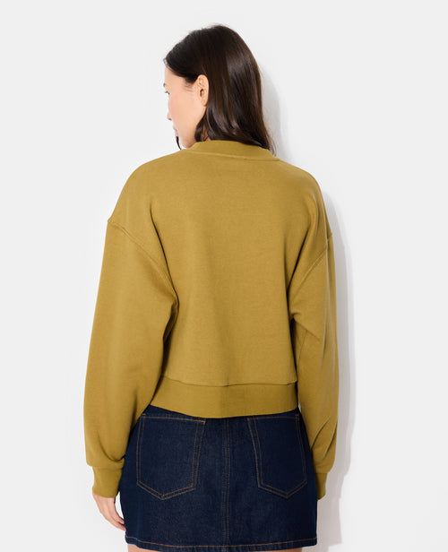 Sweat col rond avec broderie poitrine - PIMKIE - 6