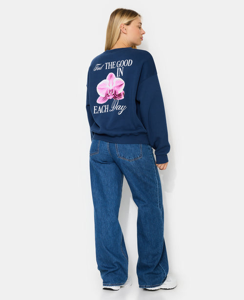 Sweat oversize avec print poitrine et dos - PIMKIE - 3