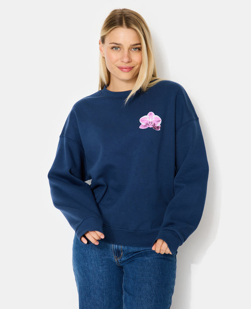 Sweat oversize avec print poitrine et dos - PIMKIE - 5