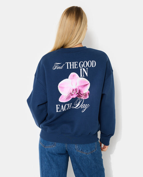 Sweat oversize avec print poitrine et dos - PIMKIE - 6