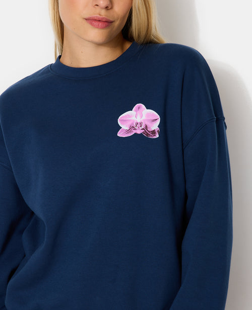 Sweat oversize avec print poitrine et dos - PIMKIE - 1