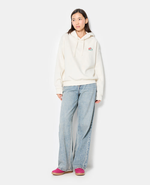 Sweat oversize capuche avec print poitrine et dos - PIMKIE - 3