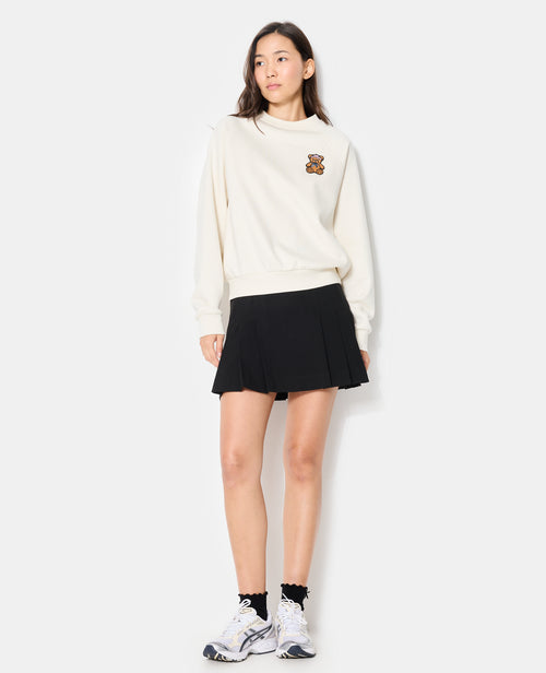 Sweat col rond avec patch nounours - PIMKIE - 3