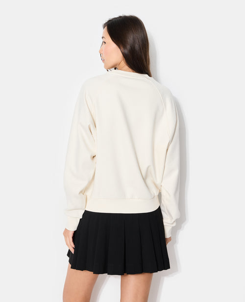 Sweat col rond avec patch nounours - PIMKIE - 6