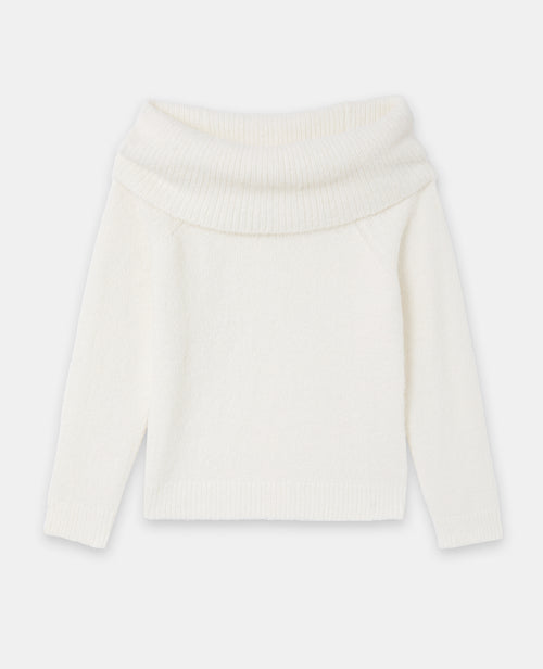 Pull encolure Bardot en maille douce - PIMKIE - 4