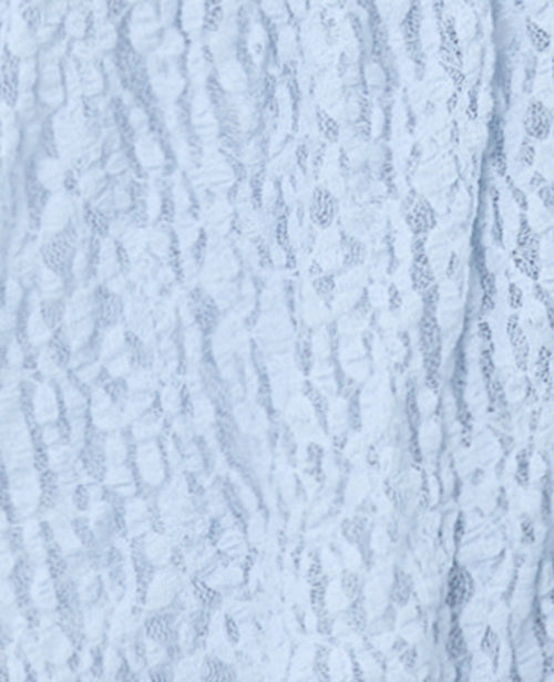 Top en dentelle avec col V et lien coulissé - PIMKIE - 2