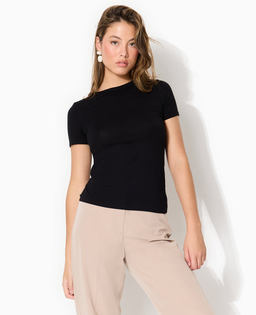 T-shirt ajusté et fluide - PIMKIE - 1