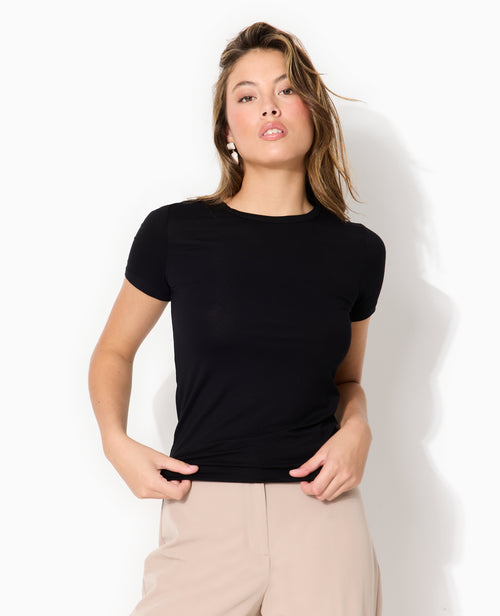 T-shirt ajusté et fluide - PIMKIE - 5