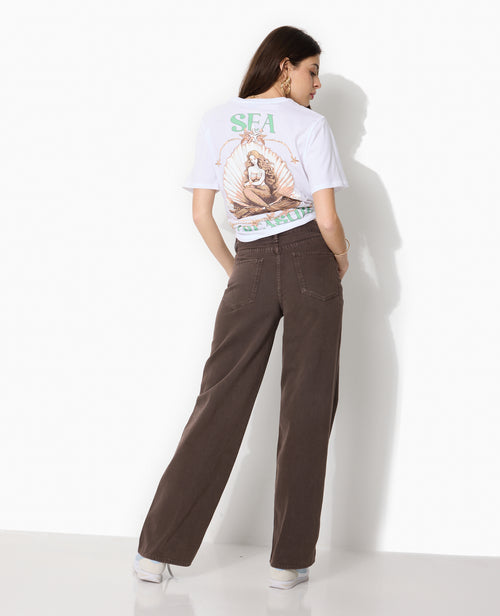 T-shirt avec print poitrine et dos - PIMKIE - 3