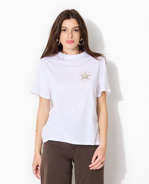 T-shirt avec print poitrine et dos - PIMKIE - 5