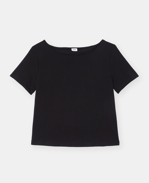 T-shirt manches courtes épaule dégagée - PIMKIE - 4