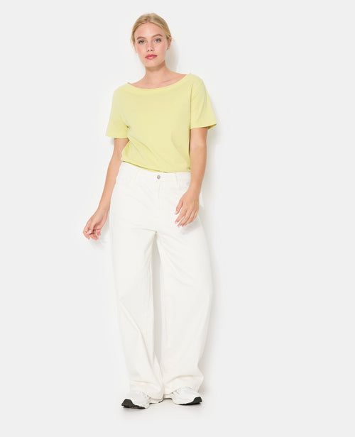 T-shirt manches courtes épaule dégagée - PIMKIE - 3