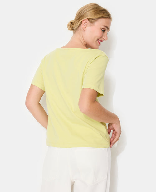 T-shirt manches courtes épaule dégagée - PIMKIE - 6