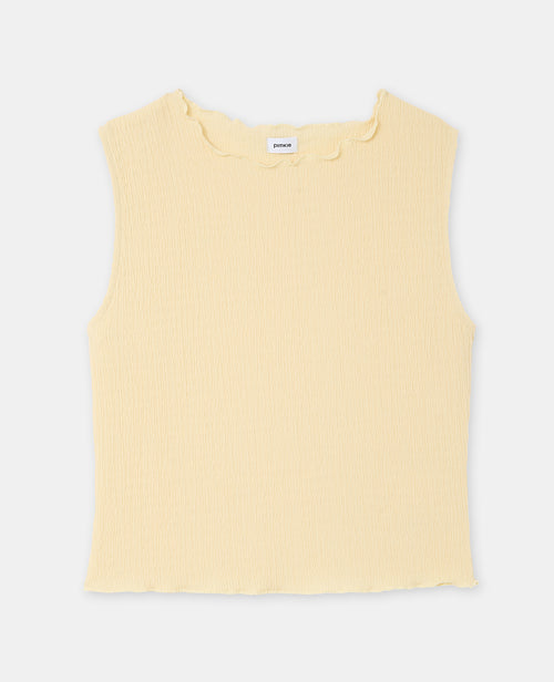 T-shirt sans manches en maille reliefée - PIMKIE - 4