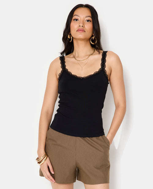 Débardeur avec dentelle - PIMKIE - 1