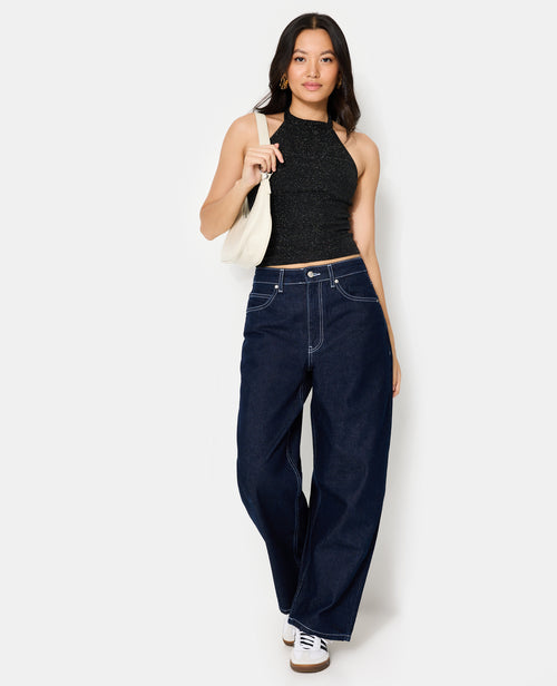 Top dos-nu avec fils lurex - PIMKIE - 7