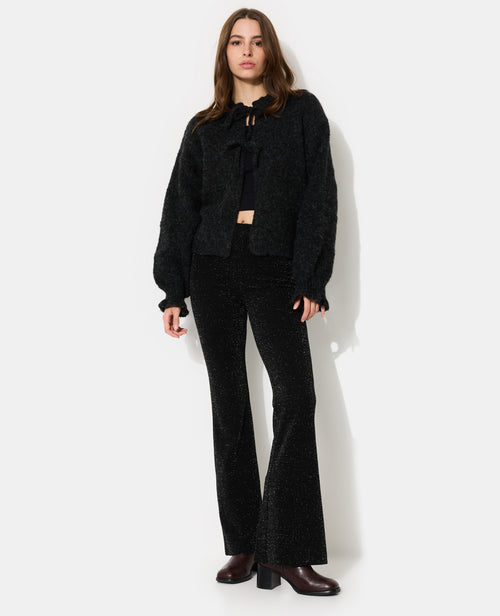 Gilet en maille fantaisie avec nouettes et volants - PIMKIE - 3