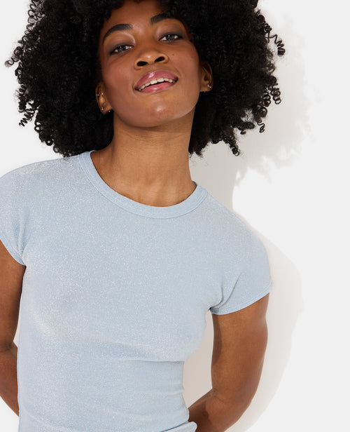 T-shirt ajusté avec lurex - PIMKIE - 2