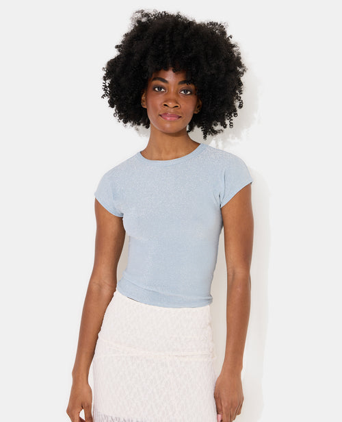 T-shirt ajusté avec lurex - PIMKIE - 5