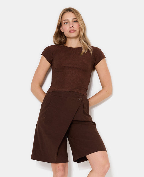 T-shirt ajusté avec lurex - PIMKIE - 1