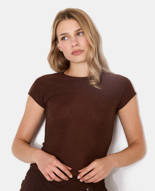 T-shirt ajusté avec lurex - PIMKIE - 5