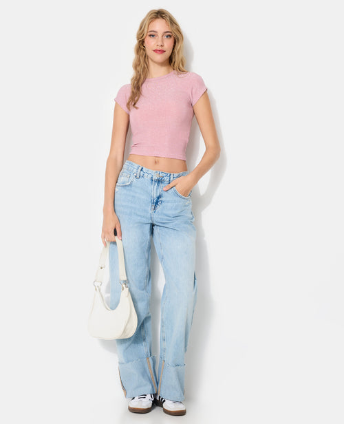 T-shirt ajusté avec fils lurex - PIMKIE - 3