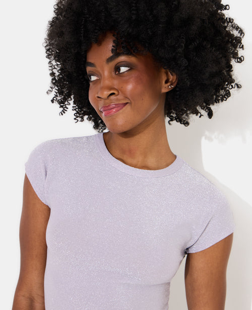 T-shirt ajusté avec lurex - PIMKIE - 2