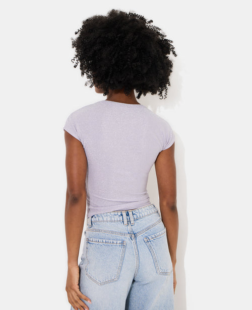 T-shirt ajusté avec lurex - PIMKIE - 6