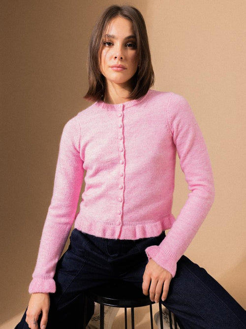 Gilet avec petits volants - PIMKIE - 1