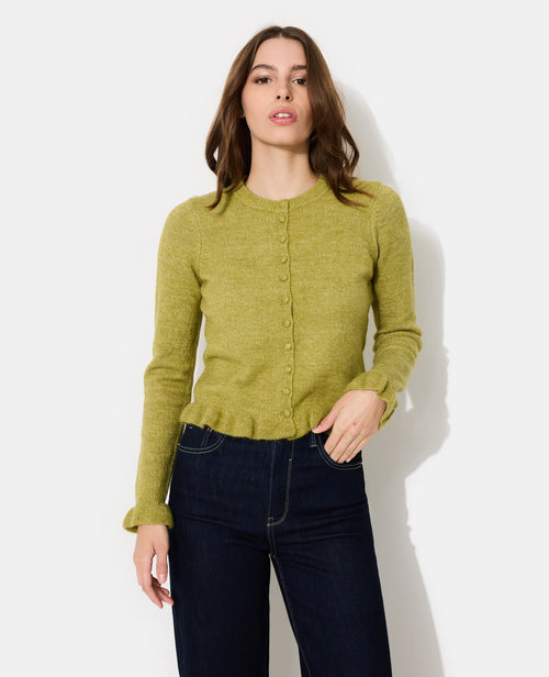 Gilet avec petits volants - PIMKIE - 1