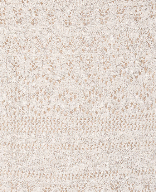 Pull manches courtes en maille ajourée - PIMKIE - 8