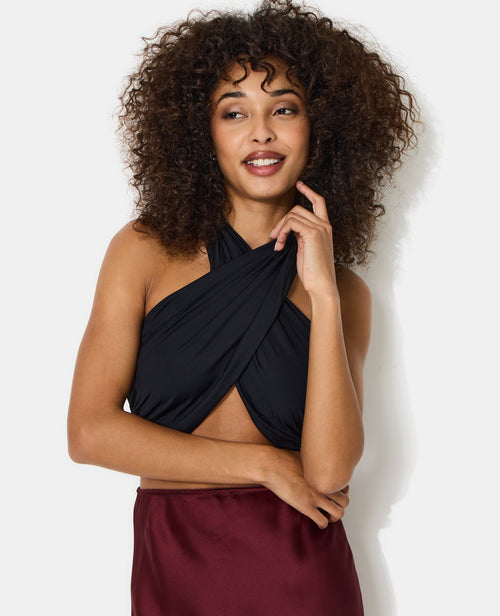 Top bandeau à croiser et à nouer - PIMKIE - 2