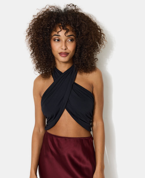 Top bandeau à croiser et à nouer - PIMKIE - 5