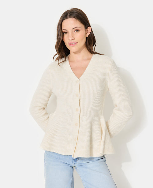 Gilet peplum encolure V - PIMKIE - 5