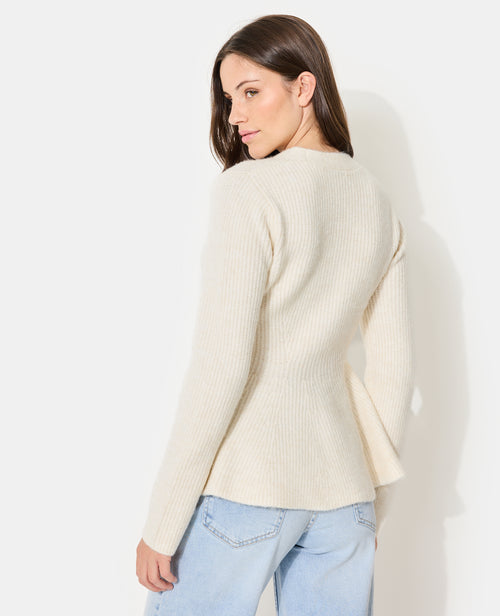 Gilet peplum encolure V - PIMKIE - 6