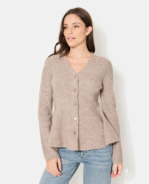 Gilet peplum encolure V - PIMKIE - 5