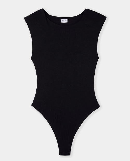 Body en maille côtelée avec épaulettes - PIMKIE - 4