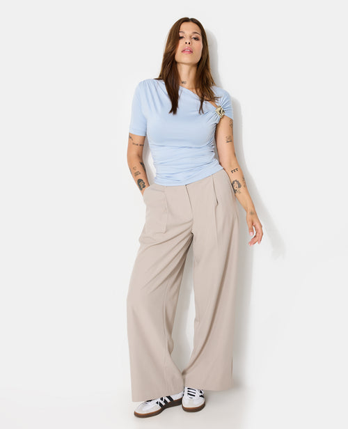 T-shirt asymétrique avec détail bijou - PIMKIE - 3