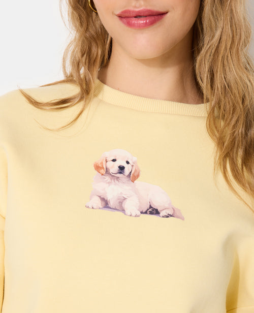 Sweat avec print chiot - PIMKIE - 2