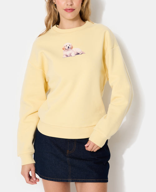 Sweat avec print chiot - PIMKIE - 5