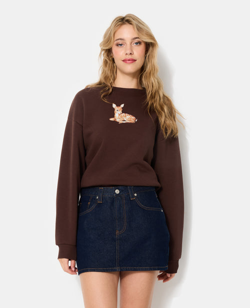 Sweat avec print faon - PIMKIE - 5