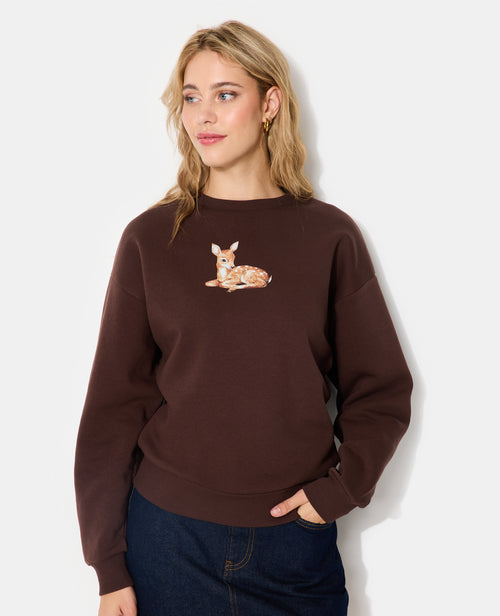 Sweat avec print faon - PIMKIE - 8