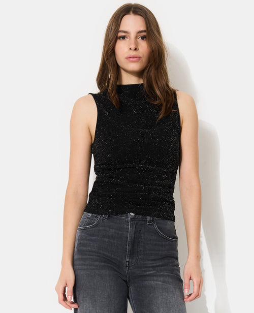 Top sans manches en maille avec fils lurex - PIMKIE - 1