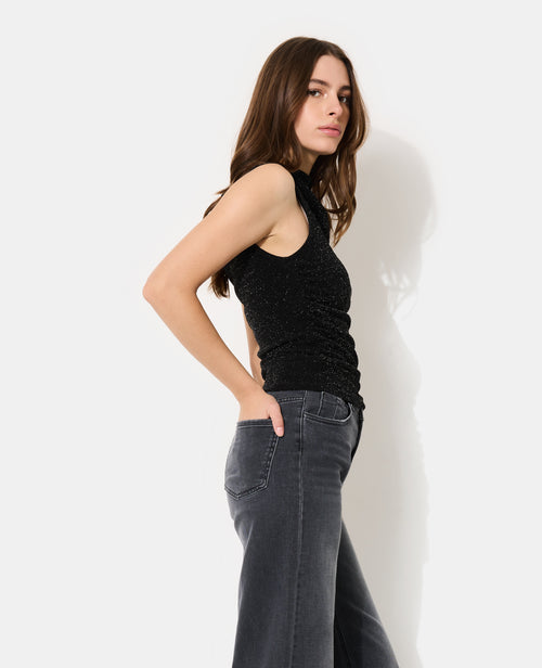 Top sans manches en maille avec fils lurex - PIMKIE - 7