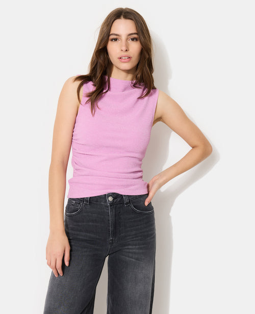 Top sans manches en maille avec fils lurex - PIMKIE - 1