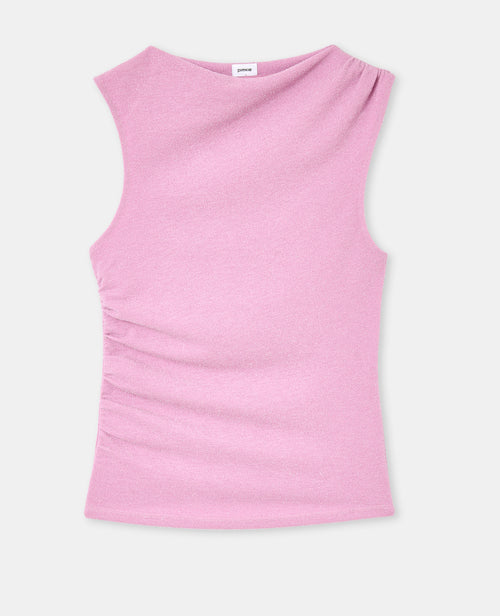 Top sans manches en maille avec fils lurex - PIMKIE - 4