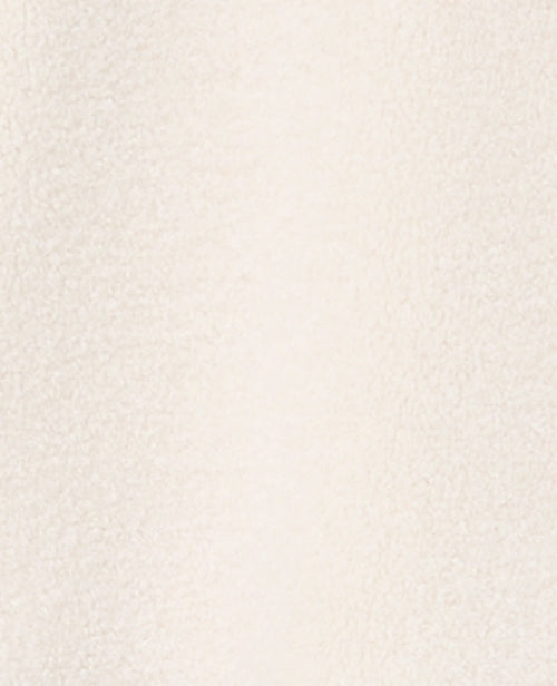 Sweat droit en sherpa col zippé avec broderies - PIMKIE - 7