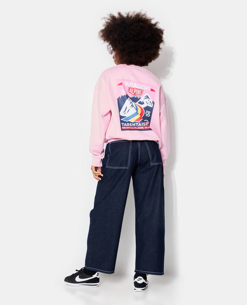 Sweat oversize avec print poitrine et dos - PIMKIE - 6