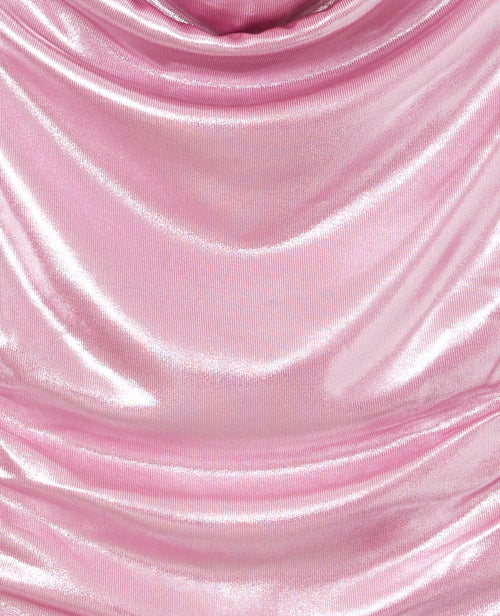 Top col bénitier en maille brillante - PIMKIE - 8