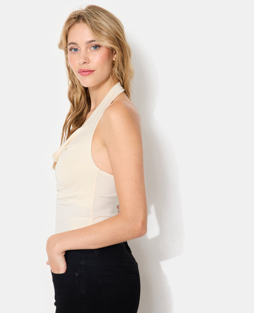 Body en maille stretch avec col bénitier - PIMKIE - 7